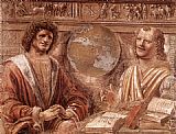 Heraclitus and Democritus by Bramante